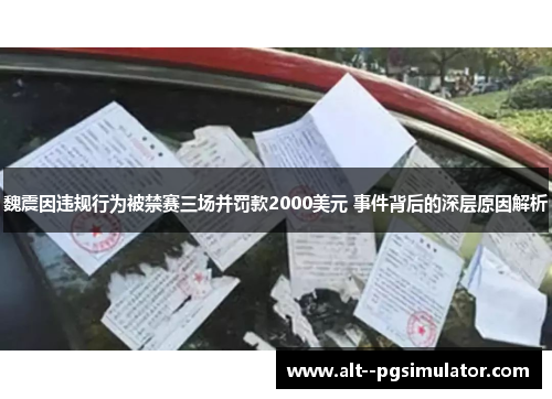 魏震因违规行为被禁赛三场并罚款2000美元 事件背后的深层原因解析